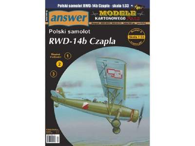 Polski samolot RWD-14b Czapla - zdjęcie 1