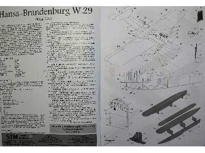 Niemiecki wodnosamolot patrolowy Hansa-Brandenburg W.29 numer 1 - zdjęcie 3