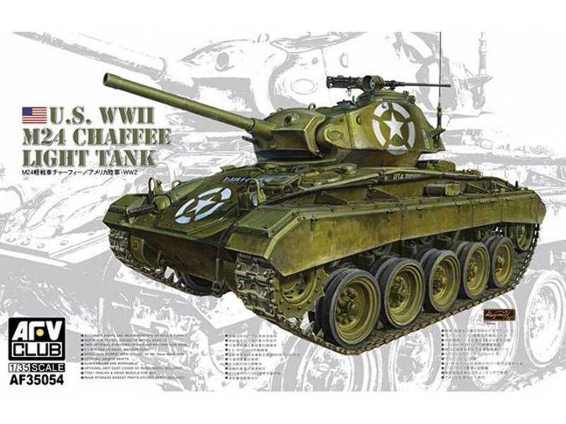 M24 Chaffee lekki czołg amerykański - zdjęcie 1 M24 Chaffee lekki czołg amerykański - zdjęcie 1