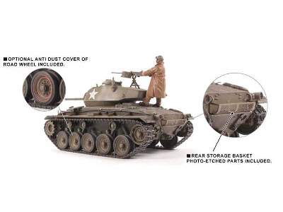 M24 Chaffee lekki czołg amerykański - zdjęcie 6