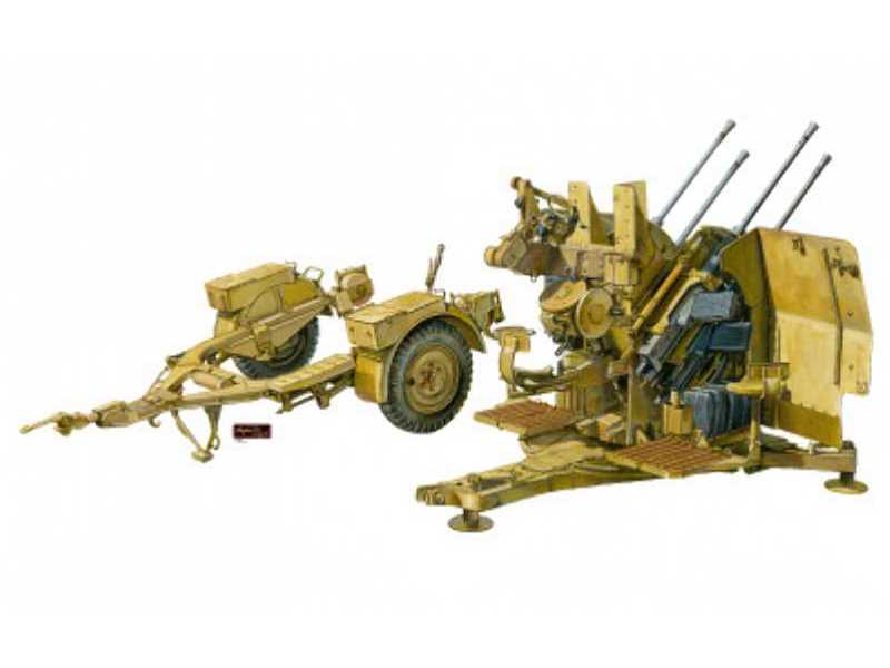 2cm FlaK38 AA niemieckie działo przeciwlotnicze - zdjęcie 1 2cm FlaK38 AA niemieckie działo przeciwlotnicze - zdjęcie 1