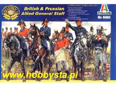Figurki - Sztab Brytyjsko-Pruski 1805 - 1815 - zdjęcie 1