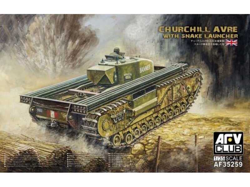 Churchill AVRE with Snake Launcher - zdjęcie 1 Churchill AVRE with Snake Launcher - zdjęcie 1