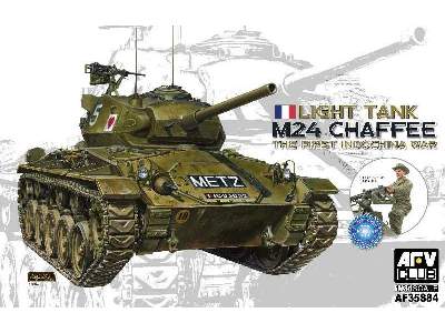 M24 Chaffee - armia francuska - I Wojna Indochińska - zdjęcie 1