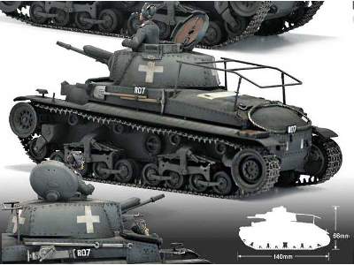 Pz.bef.wg.35(t) - niemiecki czołg dowodzenia - zdjęcie 3