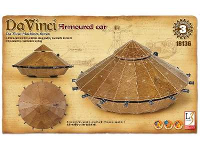 Leonardo Da Vinci - Pojazd opancerzony - zdjęcie 1