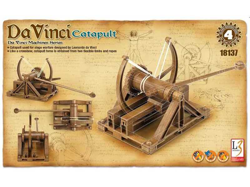 Leonardo Da Vinci - Katapulta - zdjęcie 1