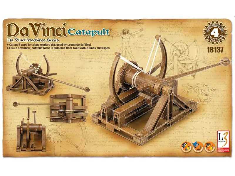 Leonardo Da Vinci - Katapulta - zdjęcie 1 Leonardo Da Vinci - Katapulta - zdjęcie 1