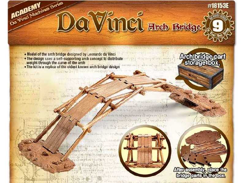 Leonardo Da Vinci - Most łukowy - zdjęcie 1