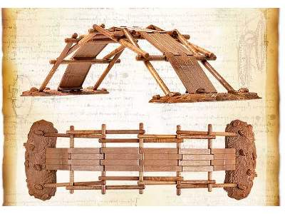 Leonardo Da Vinci - Most łukowy - zdjęcie 2