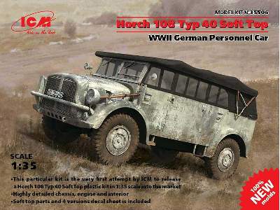 Horch 108 Typ 40 Soft Top - niemiecki samochód osobowy II W.Ś. - zdjęcie 15