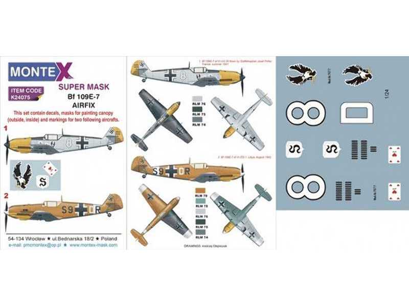 Bf 109E-7 AIRFIX - zdjęcie 1