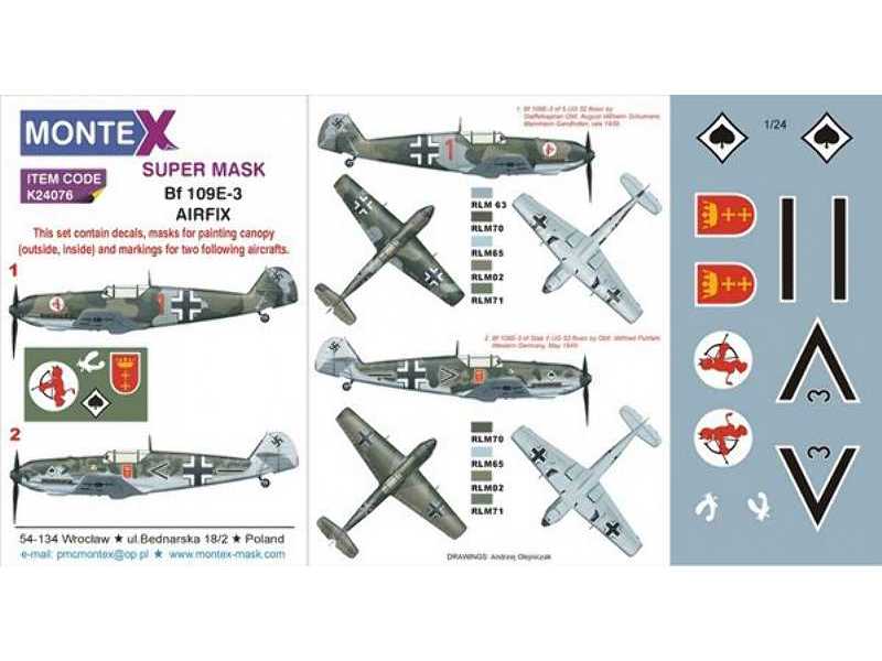 Bf 109E-3 AIRFIX - zdjęcie 1 Bf 109E-3 AIRFIX - zdjęcie 1
