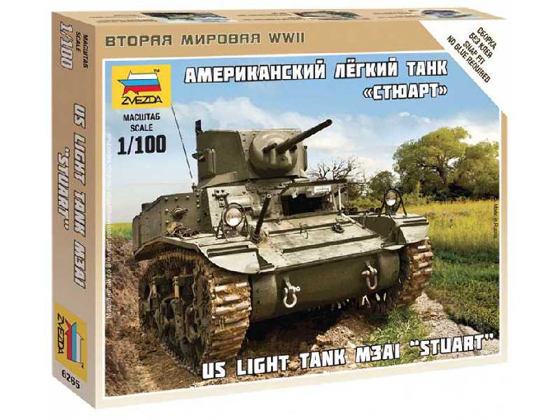 M3A1 Stuart - amerykański lekki czołg - zdjęcie 1 M3A1 Stuart - amerykański lekki czołg - zdjęcie 1