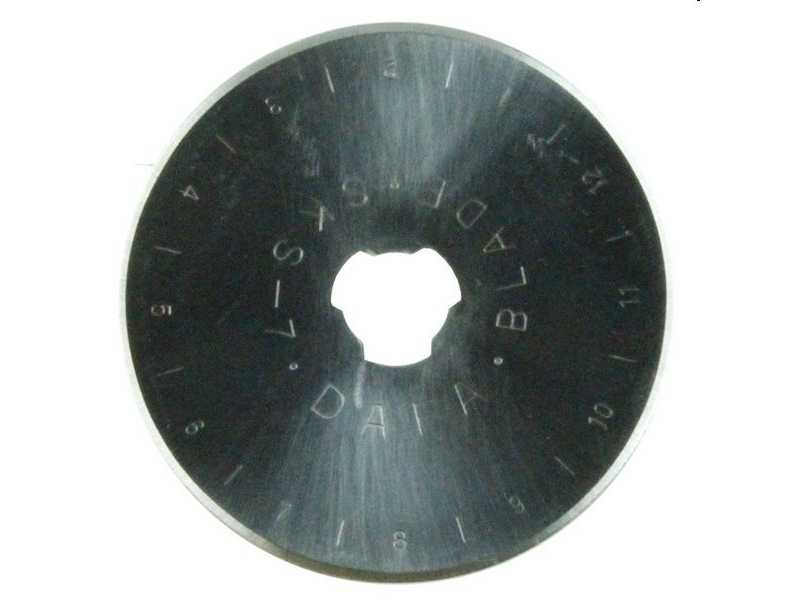 Ostrze krążkowe proste 45mm - 1 szt. - zdjęcie 1 Ostrze krążkowe proste 45mm - 1 szt. - zdjęcie 1