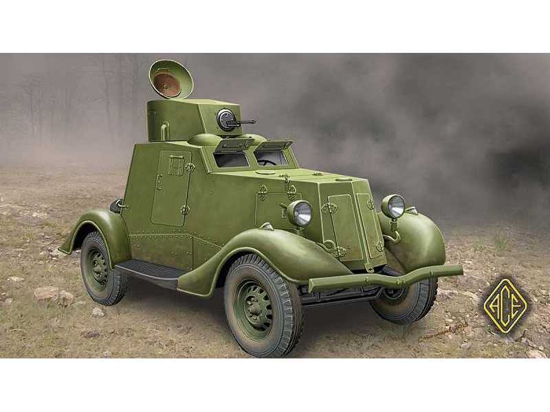 FAI-M (Ford-A Izhorskiy) sowiecki samochód pancerny - zdjęcie 1 FAI-M (Ford-A Izhorskiy) sowiecki samochód pancerny - zdjęcie 1