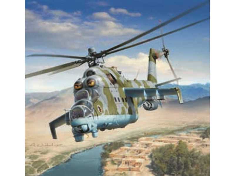 Śmigłowiec Szturmowy Mi-24D Hind - zdjęcie 1