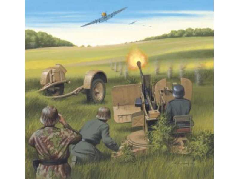 Niemiecka armata 2 cm Flak 38 - zdjęcie 1 Niemiecka armata 2 cm Flak 38 - zdjęcie 1