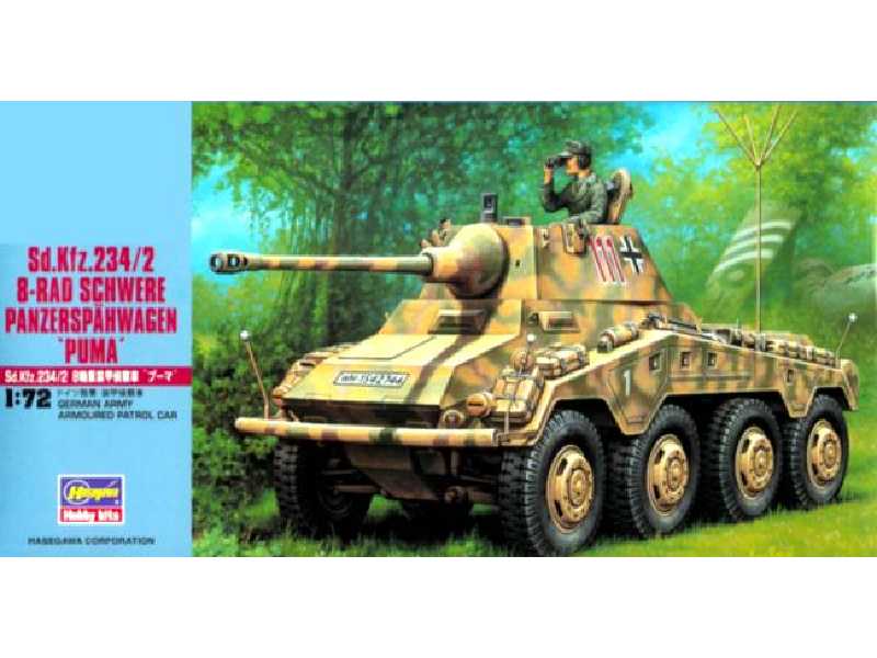 Sd. Kfz 234/2 8-rad Schwere Panzersrahwagen Puma - zdjęcie 1 Sd. Kfz 234/2 8-rad Schwere Panzersrahwagen Puma - zdjęcie 1