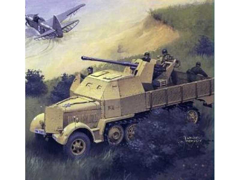 3,7 cm Flak 37 SdKfz-7/2 - zdjęcie 1 3,7 cm Flak 37 SdKfz-7/2 - zdjęcie 1