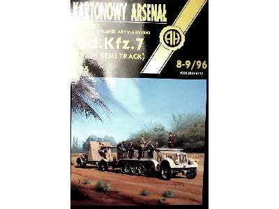 Niemiecki ciągnik artyleryjski Sd.Kfz.7 (8 ton semi track) - zdjęcie 2