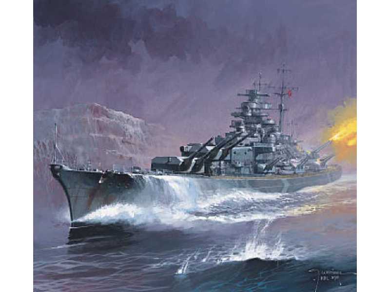 Niemiecki pancernik Bismarck - zdjęcie 1 Niemiecki pancernik Bismarck - zdjęcie 1
