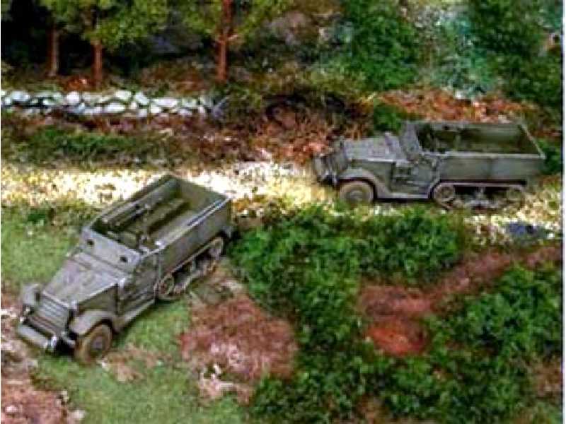 M3A1 Half Track - 2 modele do szybkiego złożenia - zdjęcie 1 M3A1 Half Track - 2 modele do szybkiego złożenia - zdjęcie 1