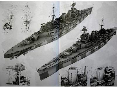 Angielski Krążownik LinowyHMS HOOD - zdjęcie 17