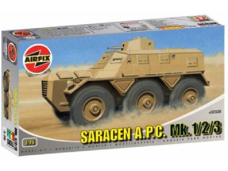 Brytyjski transporter opancerzony Saracen Mk 1/2/3 - zdjęcie 1 Brytyjski transporter opancerzony Saracen Mk 1/2/3 - zdjęcie 1