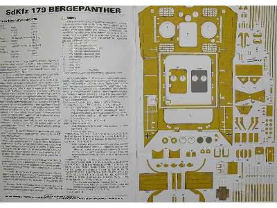 Niemiecki pojazd techniczny SdKfz 179 Bergepanther - zdjęcie 2