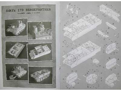 Niemiecki pojazd techniczny SdKfz 179 Bergepanther - zdjęcie 3