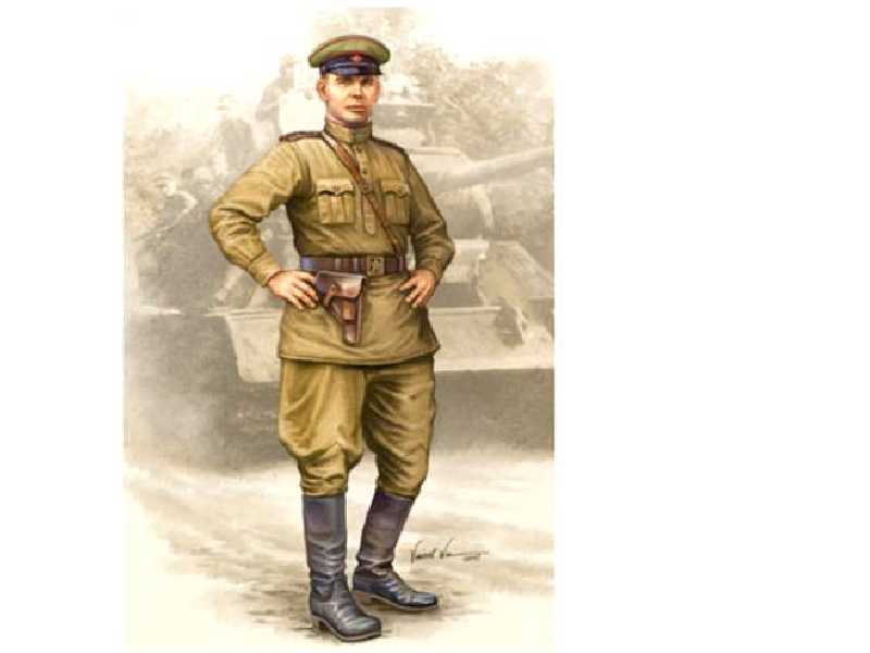 Figurka Rosyjski oficer cz. 2 - zdjęcie 1 Figurka Rosyjski oficer cz. 2 - zdjęcie 1