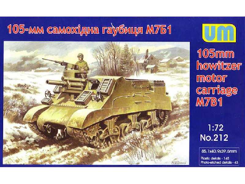 M7B1 Priest 105mm HMC - haubica samobieżna - późna - zdjęcie 1 M7B1 Priest 105mm HMC - haubica samobieżna - późna - zdjęcie 1