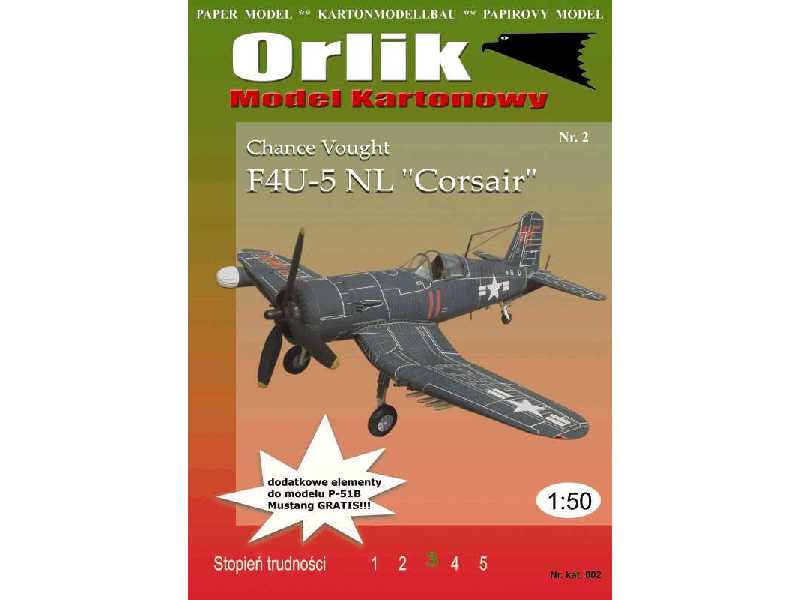 Samolot myśliwski F4U - 5NL Corsair - zdjęcie 1 Samolot myśliwski F4U - 5NL Corsair - zdjęcie 1