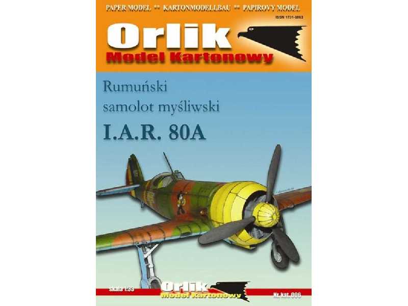 Samolot myśliwski - I.A.R. 80 - zdjęcie 1 Samolot myśliwski - I.A.R. 80 - zdjęcie 1