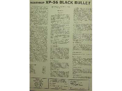 Samolot myśliwski - Northrop XP-56 Black Bullet - zdjęcie 9