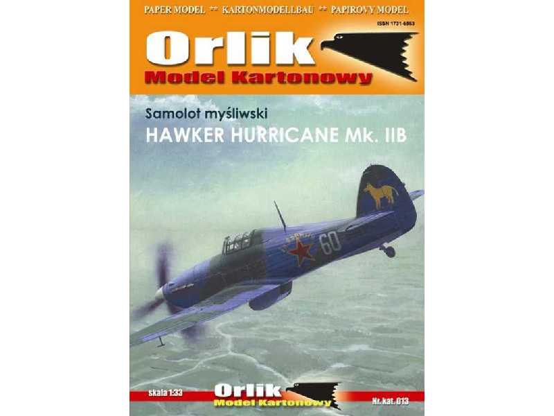 Brytyjski samolot myśliwski - Hawker Hurricane Mk.IIB - zdjęcie 1 Brytyjski samolot myśliwski - Hawker Hurricane Mk.IIB - zdjęcie 1