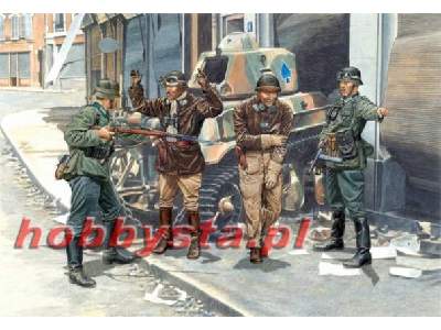 Figurki Niemiecka piechota pancerna - Francja 1940  - zdjęcie 1