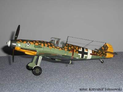 Niemiecki samolot myśliwski Messerschmitt Me-109 G-2 - zdjęcie 3