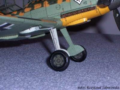 Niemiecki samolot myśliwski Messerschmitt Me-109 G-2 - zdjęcie 4