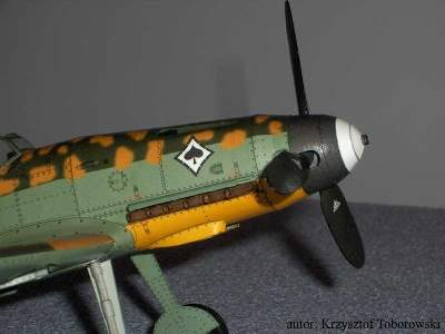 Niemiecki samolot myśliwski Messerschmitt Me-109 G-2 - zdjęcie 5