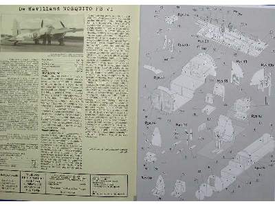 Brytyjski samolot myśliwsko - bombowy De havilland Mosquito FB V - zdjęcie 19