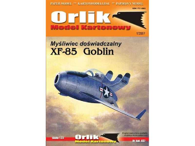 Myśliwiec doświadczalny XF-85 Goblin - zdjęcie 1 Myśliwiec doświadczalny XF-85 Goblin - zdjęcie 1