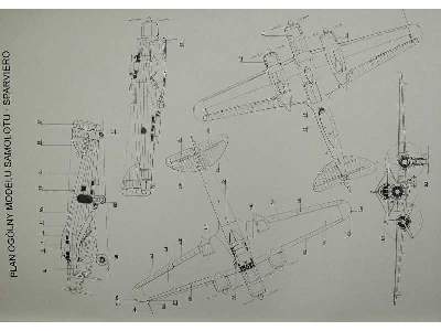 Włoski samolot bombowo torpedowy Savoia Marchetti S.M. 79 Sparvi - zdjęcie 19