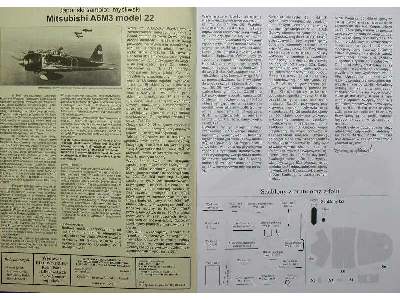 Japoński samolot myśliwski Mitsubishi A6M3 Model 32/22 - zdjęcie 2