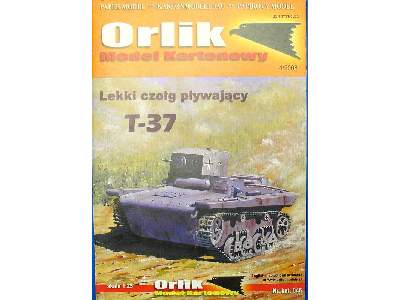 Lekki czołg pływający T-37 - zdjęcie 2