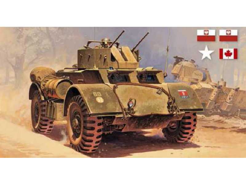 Samochód pancerny Staghound AA (przeciwlotniczy) - zdjęcie 1 Samochód pancerny Staghound AA (przeciwlotniczy) - zdjęcie 1