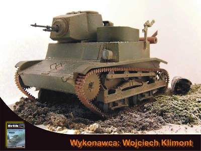Polska tankietka prototypowa TKW - zdjęcie 3