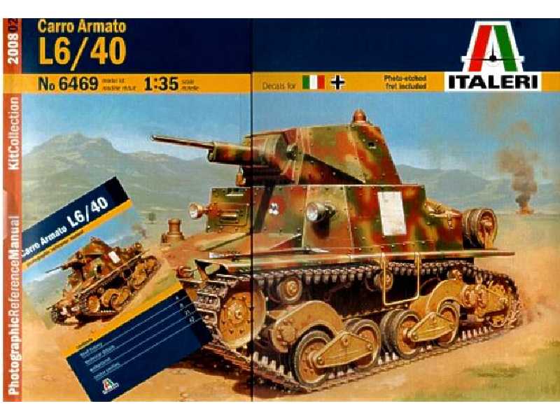 Carro Armato L6/40 - zdjęcie 1 Carro Armato L6/40 - zdjęcie 1