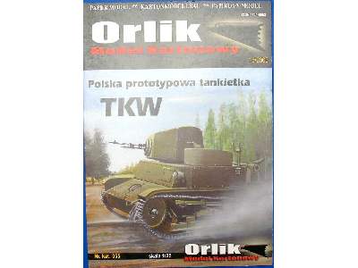 Polska tankietka prototypowa TKW - zdjęcie 8